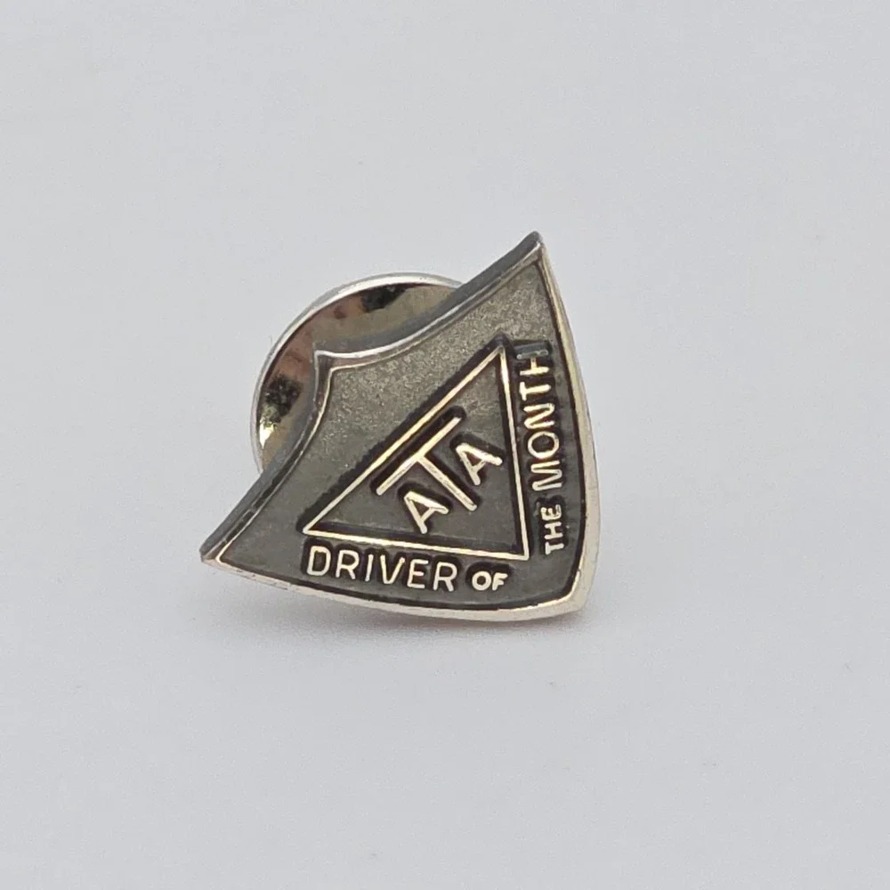 ATA Pin 'Driver of the Month' 925 Sterling Silver‎ American Trucking Association